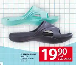 Selgros Klapki basenowe Martes oferta