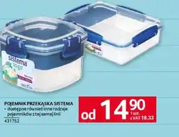 Selgros Pojemnik przekąska Sistema oferta