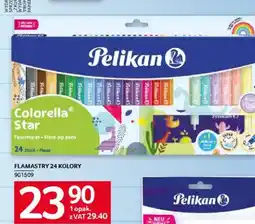 Selgros Flamastry 24 kolory Pelikan Colorella Star oferta