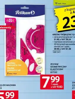 Selgros Zestaw geometryczny elastyczny Pelikan oferta