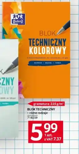 Selgros Blok techniczny Oxford oferta