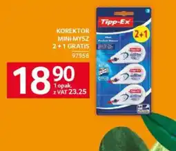 Selgros Korektor Mini Mysz Tipp-Ex oferta
