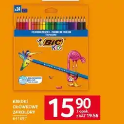 Selgros Kredki ołówkowe Bic Kids oferta