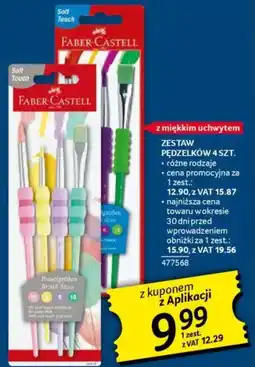 Selgros Zestaw pędzelków Faber-Castell oferta