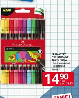 Selgros Flamastry dwustronne Faber-Castell oferta