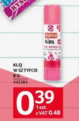 Selgros Klej w sztyfcie Easy Kids oferta