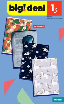 Dealz Zeszyt A5 oferta