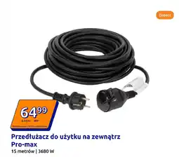 Action Przedłużacz do użytku na zewnątrz Pro-max oferta