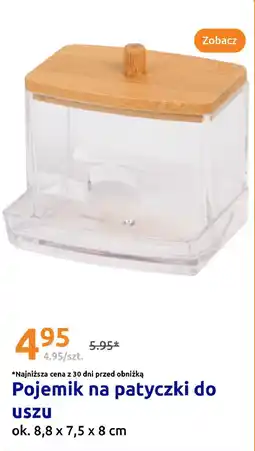 Action Pojemik na patyczki do uszu oferta