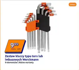 Action Zestaw kluczy typu torx lub imbusowych Werckmann oferta