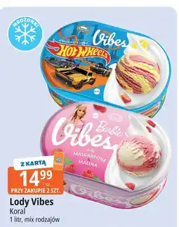 E.Leclerc Lody mascarpone i malina Koral Vibes oferta