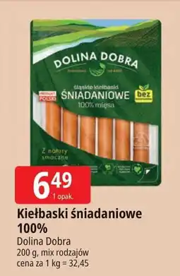 E.Leclerc Kiełbaski śniadaniowe Dolina Dobra oferta