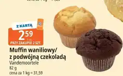 E.Leclerc Muffin z podwójną czekoladą Vandemoortele oferta