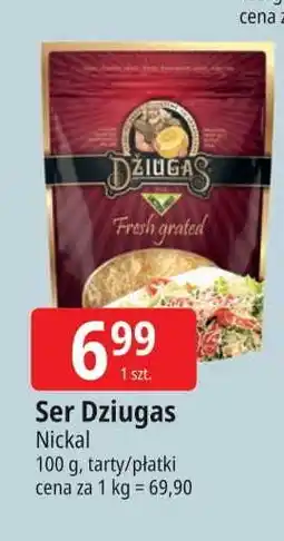 E.Leclerc Ser twardy dojrzewający 12 miesięcy - płatki Dziugas oferta