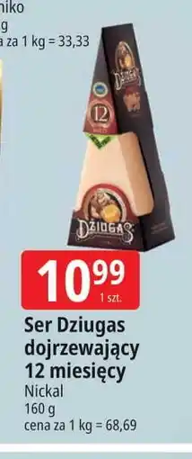 E.Leclerc Ser 12 miesięcy Dziugas oferta