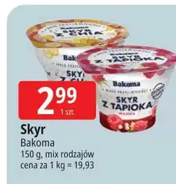 E.Leclerc Jogurt z chia mango banan Bakoma Skyr oferta