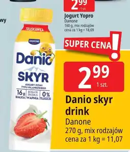 E.Leclerc Jogurt skyr truskawka Danone Danio oferta