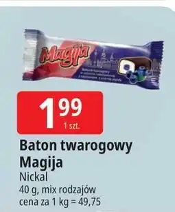 E.Leclerc Baton twarogowy z nadzieniem czarnej jagody Magija oferta