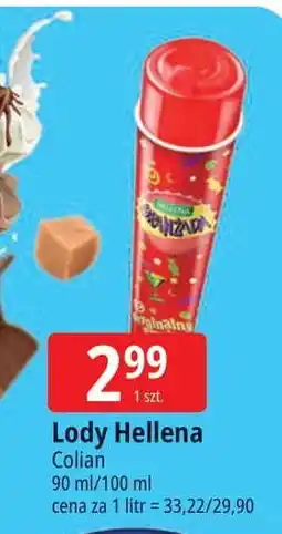 E.Leclerc Lód w tubce Hellena Oranżada oferta