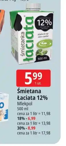 E.Leclerc Śmietanka 30% Łaciata oferta