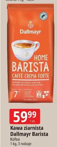 E.Leclerc Kawa Dallmayr Home Barista Caffe Crema Forte oferta