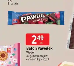 E.Leclerc Baton wiśniowy E. Wedel Pawełek oferta