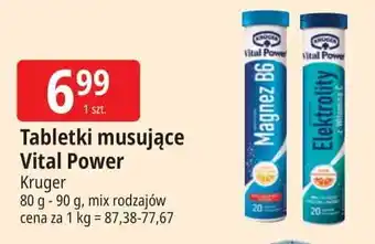 E.Leclerc Tabletki musujące elektrolity Kruger oferta