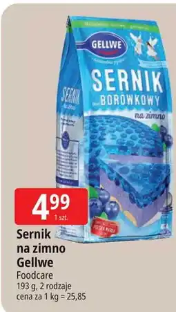 E.Leclerc Sernik borówkowy na zimno Gellwe oferta