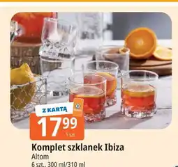 E.Leclerc Szklanki ibiza 310 ml Altom oferta