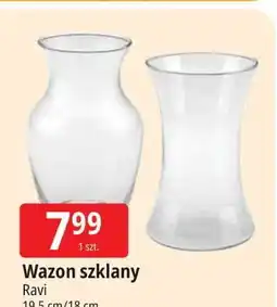 E.Leclerc Wazon szklany 18 cm Ravi oferta