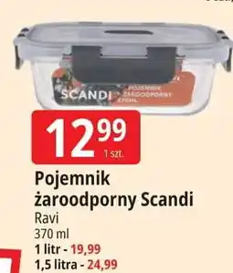 E.Leclerc Pojemnik żaroodporny scandi 1.5 l Ravi oferta