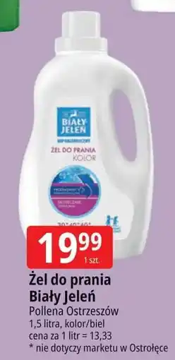 E.Leclerc Żel do prania biel Biały Jeleń oferta