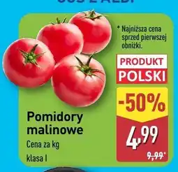 ALDI Pomidory malinowe 1 kg Aldi oferta