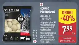 ALDI Pierożki Pielmieni z farszem wołowo-wieprzowym Mooroz oferta