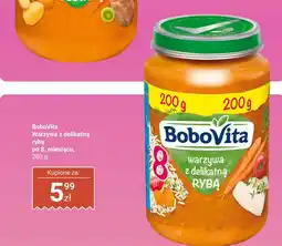 Biedronka Zupka Warzywa z delikatną rybą po 8. miesiącu BoboVita oferta