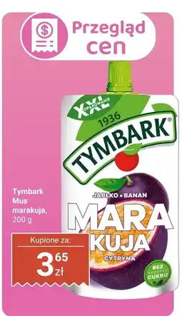 Biedronka Mus Tymbark jabłko, banan, marakuja, cytryna oferta