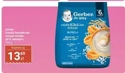 Biedronka Kaszka Gerber bezmleczna ryżowa morela po 6. miesiącu oferta