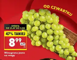 Biedronka Winogrono jasne Biedronka oferta