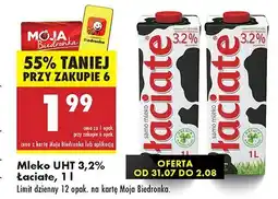 Biedronka Mleko UHT 3,2% Łaciate oferta