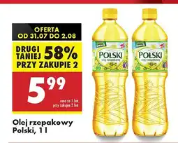 Biedronka Olej rzepakowy Polski oferta