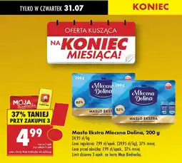 Biedronka Masło Mleczna Dolina Ekstra 200g oferta