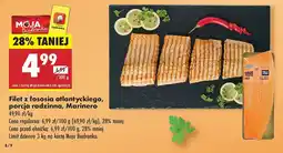 Biedronka Filet z łososia atlantyckiego porcja rodzinna Marinero oferta
