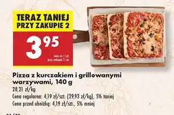Biedronka Pizza z kurczakiem i grillowanymi warzywami Biedronka oferta