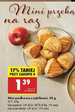 Biedronka Mini podkowa z jabłkami Biedronka oferta