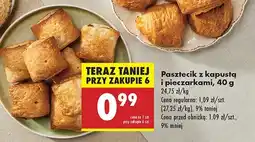 Biedronka Pasztecik z kapustą i pieczarkami Biedronka oferta