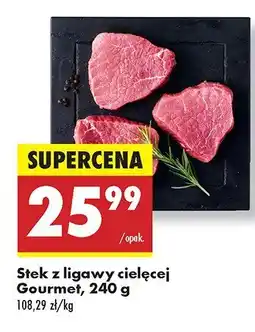 Biedronka Stek z ligawy cielęcej Gourmet oferta