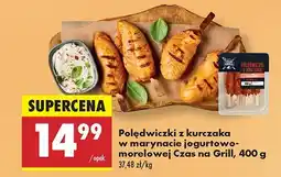 Biedronka Polędwiczki z kurczaka w marynacie jogurtowo-morelowej Czas na Grill oferta