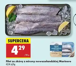 Biedronka Filet ze skórą z miruny nowozelandzkiej Marinero oferta