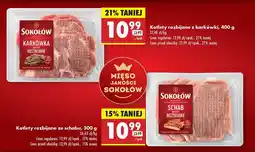 Biedronka Kotlety rozbijane ze schabu Sokołów oferta