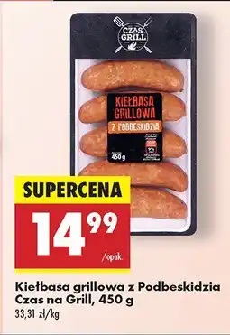Biedronka Kiełbasa grillowa z Podbeskidzia Czas na Grill oferta